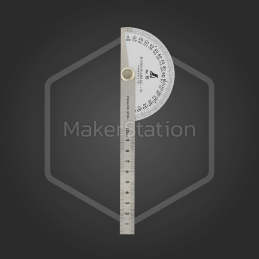 Shinwa Protractor ไม้บรรทัดจานวัดองศา