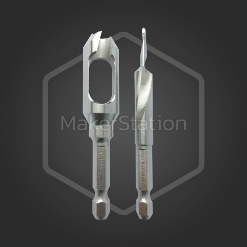 Countersink + Plug Cutter Set ดอกสว่านเจาะไม้+ดอกเจาะทำปลั๊กอุดไม้